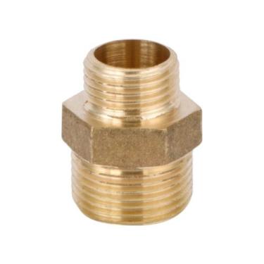 Imagem de Niple Amarelo Metal 1/2 x 3/4 - TFC