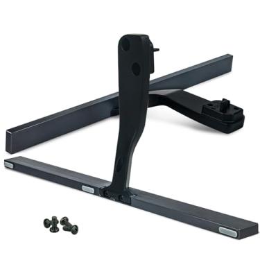 Imagem de Suporte de TV com pernas de mesa Suporte de TV Base de TV aplicável para Hisense 75 polegadas Classe U7 Series Mini-LED ULED 4K UHD Google Smart TV 75U7K e 215.9 cm U8 Series Mini-LED ULED 4K Google