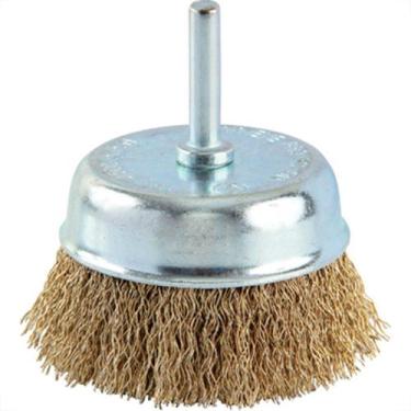 Imagem de Escova Aco Brasfort Copo C/Haste 75Mm 7256