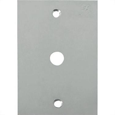 Imagem de Espelho Placa P/Piso Inox 4X2 1Furo Olivo Pll73