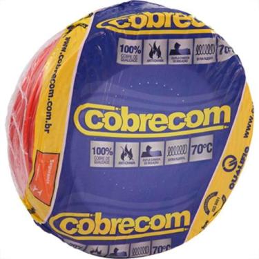 Imagem de Fio Cabo Auto Cobrecom 100mts 2,5mm Vermelho