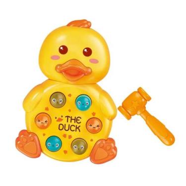 Imagem de Brinquedo Pato Bate Martelo Pinos Jogo Divertido Educativo - Dony Toys