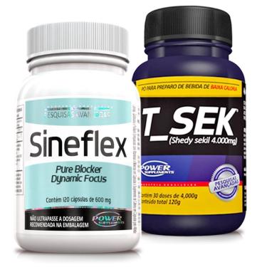 Imagem de Kit Sineflex + Tsek - A Dupla Perfeita Para Queimar Tudo
