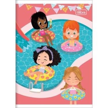 Imagem de Caderno Brochura Capa Flexível 1/4(pequeno) Sapeca 48 Folhas (Pacote c