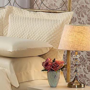 Imagem de Fronha Matelasse Soft Touch 50x90 Bege com Abas