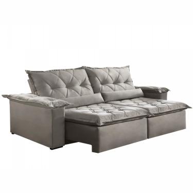 Imagem de Sofá Reclinável 4 Lugares 230Cm Ouro Preto Montano Estofados 20000 Jolie 2