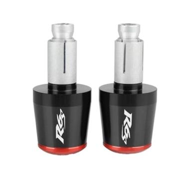 Imagem de Extremidades das manoplas do guidão da motocicleta, tampas de extremidade do controle deslizante de peso, acessórios para YZF R6 YZF-R6 R6S R 6S 2003 2004 2005-2008