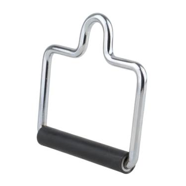 Imagem de menolana Alça D para remada, acessório para máquina de cabo, bíceps, aço inoxidável, tríceps, treino, fitness, puxar para baixo, alça D, acessórios para cabos