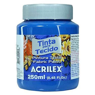 Imagem de Tinta Tecido Fosca 250ml Azul Turquesa - 01 Unidade, Acrilex, 041250501, Multicor