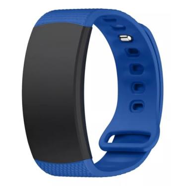 Imagem de Pulseira de silicone Para Gear Fit2 SM-R360 (azul royal)