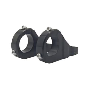 Imagem de Mesa de guidão dupla específica para ombros - Elevador de guidão leve de 31,8 mm compatível com pilotagem agressiva em downhill.(Type B 31.8MM)