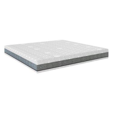 Imagem de Colchão King à Vácuo Espuma D33 193cm x 17cm Urban Magic Arte Cúbica -