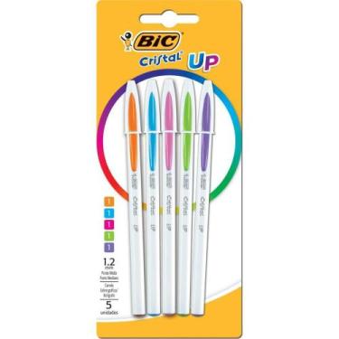 Imagem de Caneta Esferográfica Cristal Up Colors 05 Cores - Bic