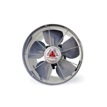 Imagem de Exaustor Industrial 20cm Cinza Axial Bivolt 80-2000 Ventidelta