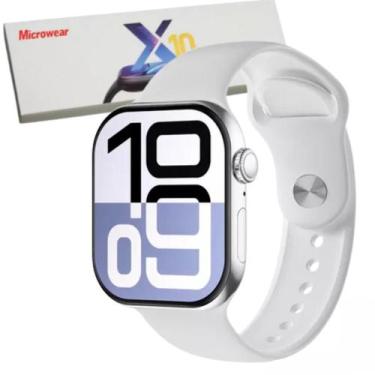 Imagem de Relógio Smartwatch S10 Serie 10 Chatgpt GPS NFC 0riginal - Microwear, 