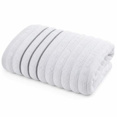 Imagem de Toalha de Rosto Macia Grossa Wave 50x70cm 450g Corttex -, Branco