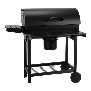 Imagem de Churrasqueira Móvel Bafo Defumador A Carvão 101x107x65cm