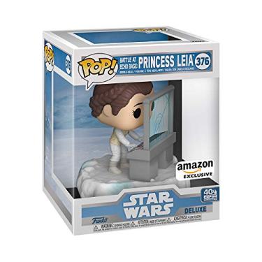 Imagem de Funko Pop! Deluxe: Star Wars Battle at Echo Base Series - Princess Leia Vinyl Figure, Amazon Exclusive, Figure 5 of 6