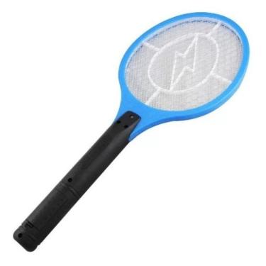 Imagem de Raquete Elétrica Mata Mosquito Dengue Insetos Recarregável