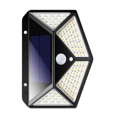 Imagem de Luminaria Solar Sensor de Movimento Presença Parede Led 3 Funçoes Lamp