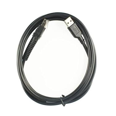 Imagem de PARTSHE Cabo USB para leitor de scanner de código de barras Zebra Symbol DS3608 DS3678 LI3608 LI3678 USB tipo A