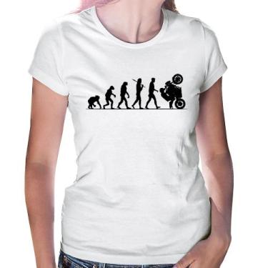 Imagem de Baby Look Evolução do Grau XJ6 - Foca na Moda, Branco, GG