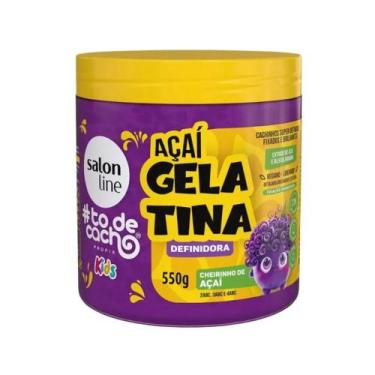 Imagem de Gelatina Açai 550g To De Cacho Kids Salon Line