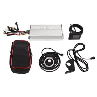 Imagem de Painel Controlador Kit LCD7C Painel 30A Assembleia Controlador de Onda Senoidal com Lâmpada Linha Polegar Acelerador Kit de Conversão para DIY Bicicleta Elétrica Scooter Elétrica