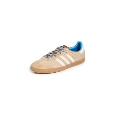 Imagem de adidas Tênis de Samba Wales Bonner, Branco deserto, 14 Women/13 Men