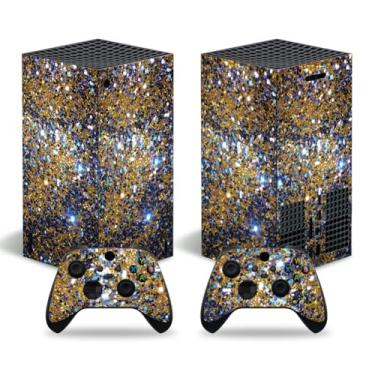 Imagem de Xbox Series X Digital Stickers Full Body Vinyl Skin Decal Protective Cover for Microsoft Xbox Series X Digital Console and Controllers (Series X Digital Brown)