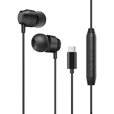 Imagem de PALOVUE Fones de ouvido USB C, fones de ouvido magnéticos intra-auriculares tipo C com microfone compatíveis com Samsung Galaxy S23 S22 S21 Ultra S20 FE Note 20 10 A53 A54, Google Pixel 7 6 5 4, One