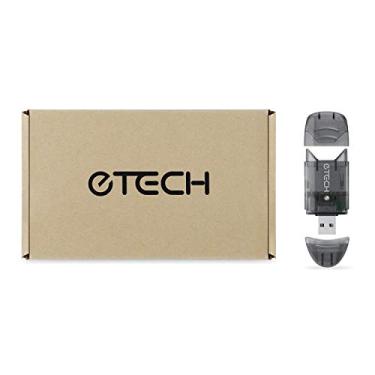 Imagem de [Pacote com 5] Leitor/gravador de cartão de memória eTECH Collection USB2.0 SDHC/SDXC – Suporta SanDisk Kingston 258GB 128GB 64GB SDXC SDHC SD MMC Ultra SDHC Extreme SDXC (versão atualizada,