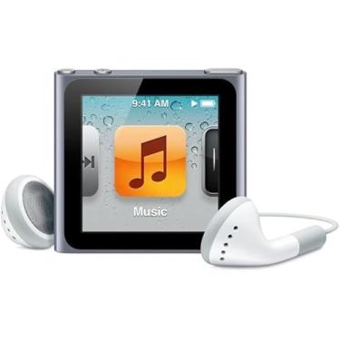 Imagem de Leitor de música compatível com iPod Nano 6ª geração 8gb prata (novo)