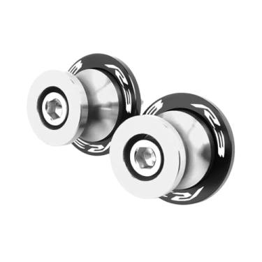Imagem de jininshengxindianzi Compatible With R3 R7 R25 1999-2022 YZF-R3 YZF-R25 YZF-R7 CNC Swingarm Spools Sliders Stand Screws M6 Bolts Motorcycle Accessories(R3 Silver)