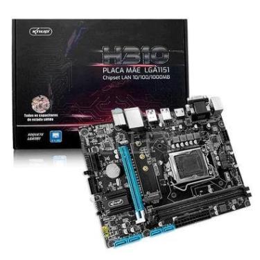 Imagem de Placa-Mãe Knup H310 2xddra4, Intel 1151, HDMI, VGA, 8/9ªG - Kp-H310