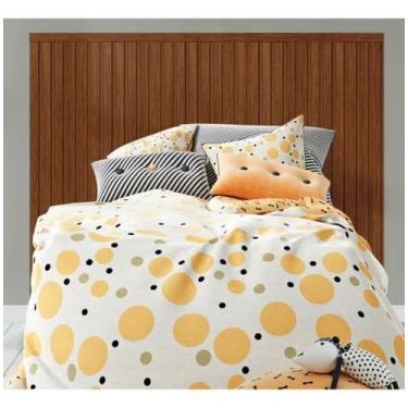 Imagem de Meu Rodapé Cinamomo Painel Ripado Kit Cabeceira Solteiro 1M