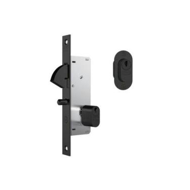 Imagem de Fechadura Porta De Correr Stam 26.5mm Externa 940 Preto - STAM METALÚR