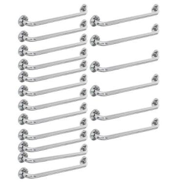 Imagem de Alça De Apoio Banheiro Inox 40Cm 18 Und Acessibilidade - AB MÍDIA