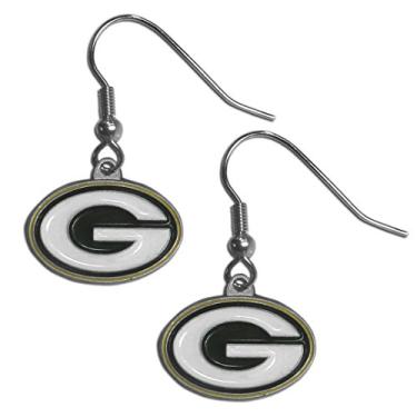 Imagem de NFL Siskiyou Sports Brincos pendentes Green Bay Packers tamanho único cor da equipe