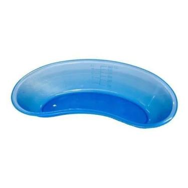 Imagem de Kit 3 Cuba Rim Plástica Estética Médica Hospitalar Odontológica Azul O