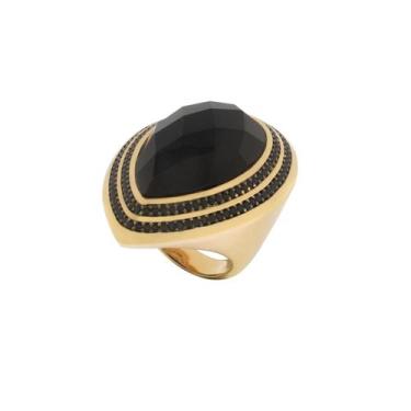 Imagem de Anel em quartzo negro - Deise Machado