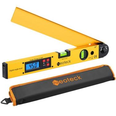 Imagem de Localizador de ângulo digital Neoteck, transferidor de alumínio de 40 