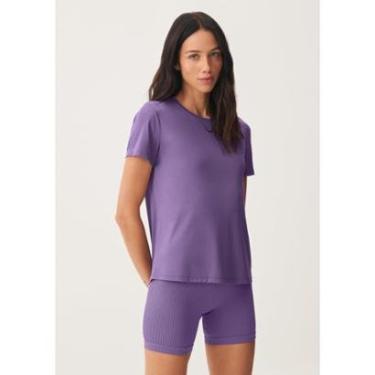 Imagem de Camiseta Esportiva Básica Feminina Proteção UV-Feminino