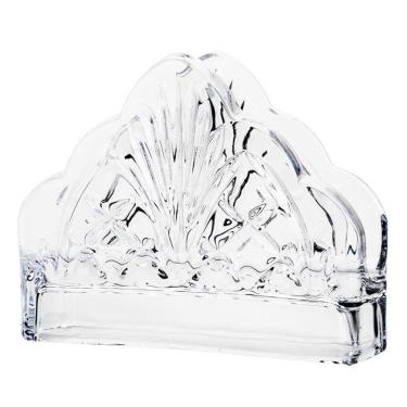 Imagem de Porta Guardanapos De Cristal Dublin Transparente 13cm Lyor