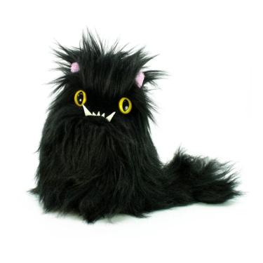 Imagem de Boneca de pelúcia Black Cat Long 20 cm em algodão e pelúcia