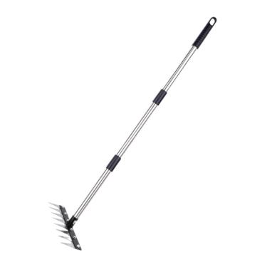 Imagem de IEUDNS Ancinho para capinar, cultivador agrícola, enxada, ferramenta para soltar o solo no quintal, Style a