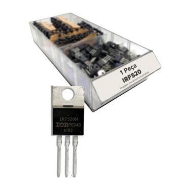 Imagem de Transistor Irf520 = Irf 520 - Mosfet