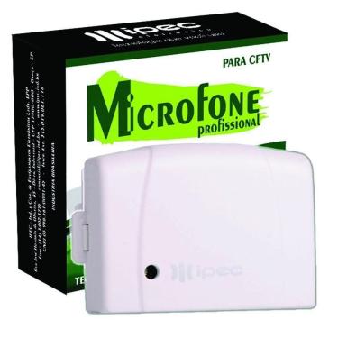 Imagem de Microfone Ipec Profissional Para Cftv