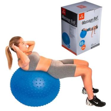 Imagem de Bola Suiça Pilates Yoga Gym Ball 65cm Massagem Acte Sports