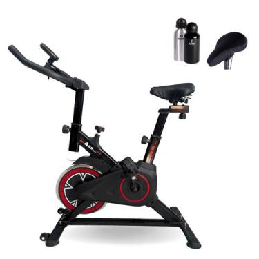 Imagem de Bicicleta Bike Aluí Spinning 7kg + Capa Selim Gel E Squeeze